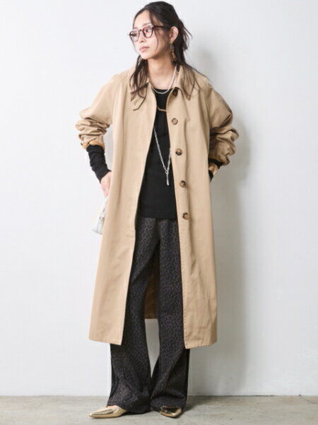 CHIC STYLEのテレコロングスリーブプルオーバー<大きいサイズ有>シックスタイルを使ったコーディネートを紹介します。｜Rakuten Fashion(楽天ファッション／旧楽天ブランドアベニュー)7052911