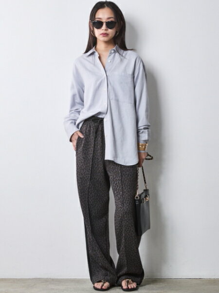 CHIC STYLEのレーヨン麻シャツ<大きいサイズ有>シックスタイルを使ったコーディネートを紹介します。｜Rakuten Fashion(楽天ファッション／旧楽天ブランドアベニュー)7052990