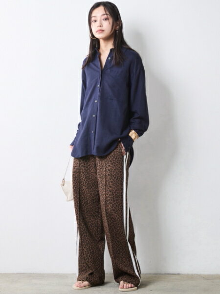 CHIC STYLEのレーヨン麻シャツ<大きいサイズ有>シックスタイルを使ったコーディネートを紹介します。｜Rakuten Fashion(楽天ファッション／旧楽天ブランドアベニュー)7053002