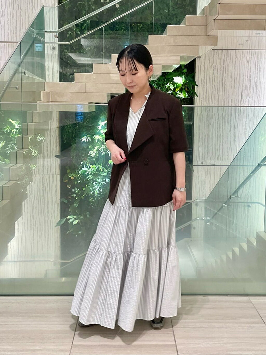 ADORE | ◇サッカーストライプワンピース | Rakuten Fashion(楽天