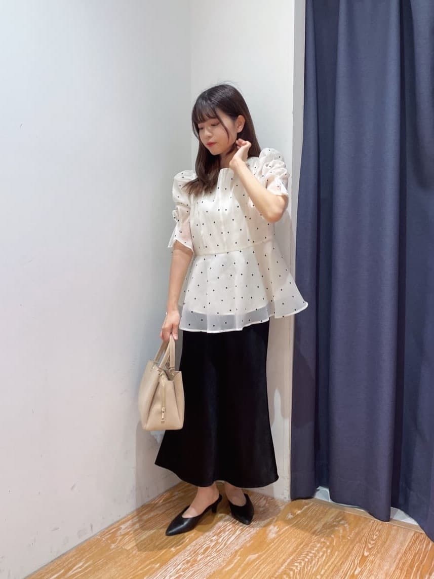 NATURAL BEAUTY BASIC | シアーペプラムブラウス半袖 | Rakuten