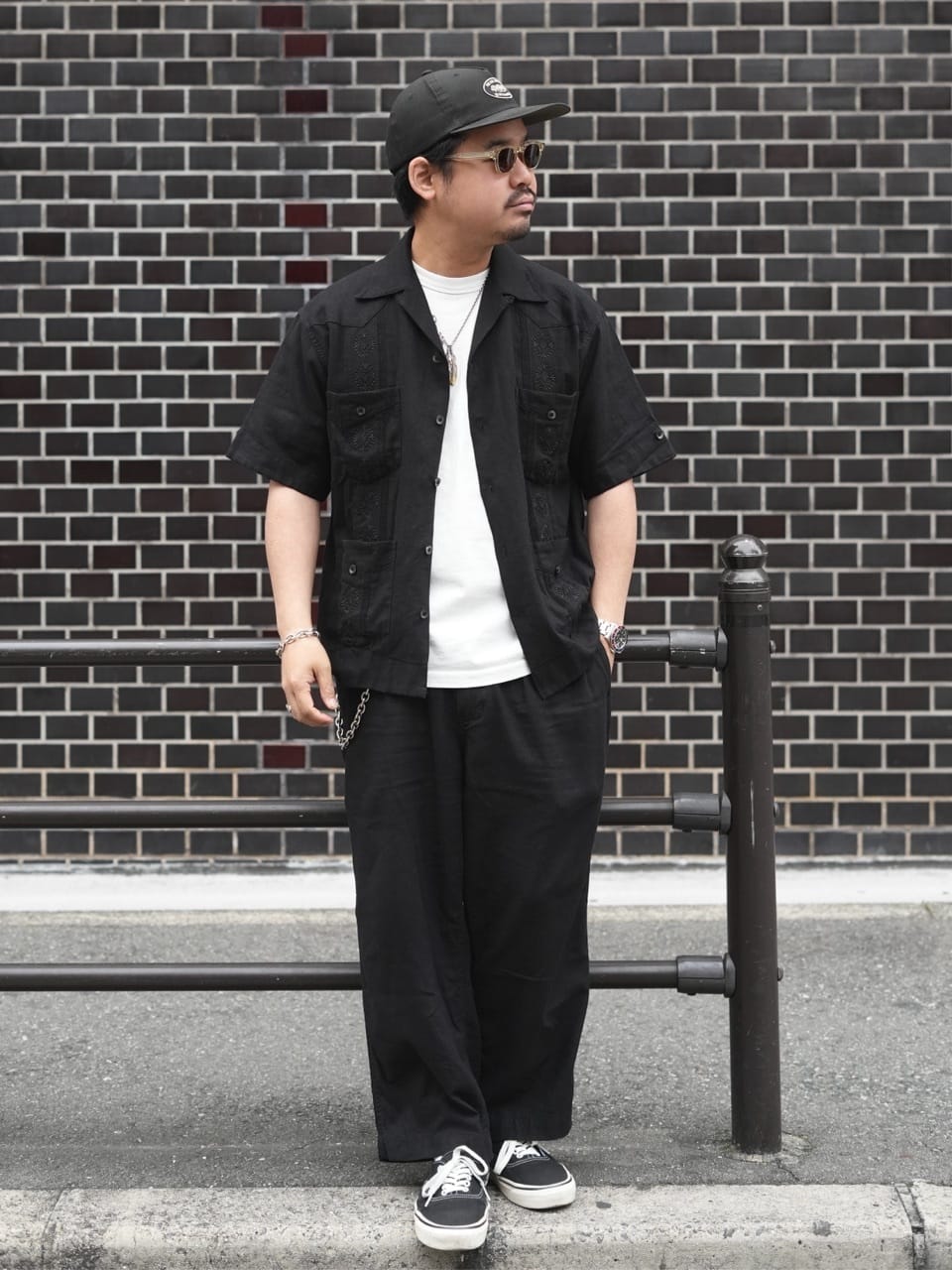 Schott | LINEN GUAYABERA SHIRT/リネン キューバシャツ | Rakuten