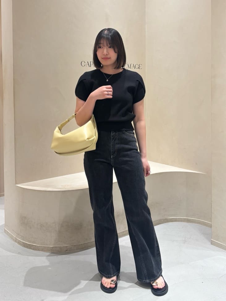 CAPRICIEUX LE'MAGE | チューリップスリーブニット | Rakuten Fashion