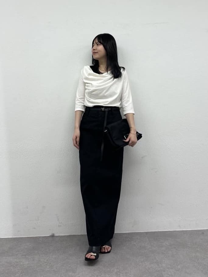 GALLARDAGALANTEの【2WAY】ハーフスリーブカットソーを使ったコーディネートを紹介します。｜Rakuten Fashion(楽天ファッション／旧楽天ブランドアベニュー)7055673