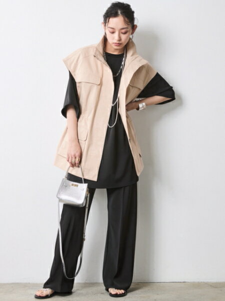 CHIC STYLEのTブラウスチュニック<大きいサイズ有>シックスタイルを使ったコーディネートを紹介します。｜Rakuten Fashion(楽天ファッション／旧楽天ブランドアベニュー)7055856