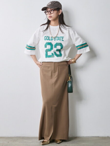 CHIC STYLEの【セットアップ対応】タイトマキシスカート<大きいサイズ有>シックスタイルを使ったコーディネートを紹介します。｜Rakuten Fashion(楽天ファッション／旧楽天ブランドアベニュー)7055997