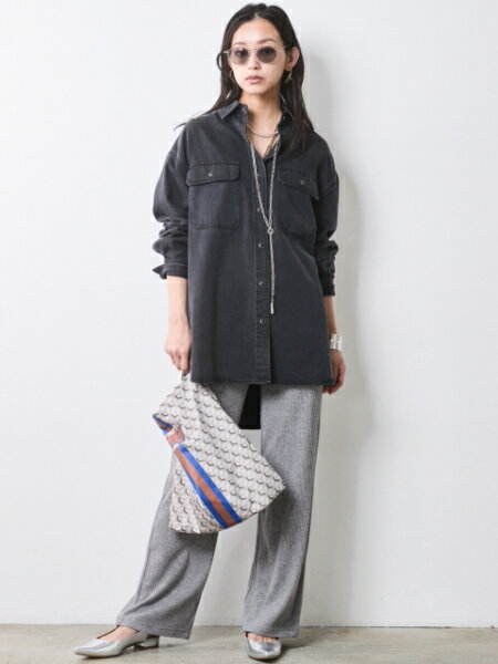 CHIC STYLEのスパンテレコスリムパンツ<大きいサイズ有>シックスタイルを使ったコーディネートを紹介します。｜Rakuten Fashion(楽天ファッション／旧楽天ブランドアベニュー)7056010