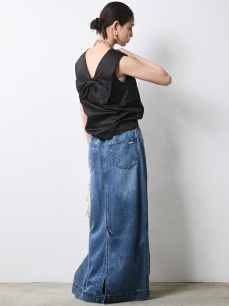 CHIC STYLEの綿100%バックリボンブラウス<大きいサイズ有>シックスタイルを使ったコーディネートを紹介します。｜Rakuten Fashion(楽天ファッション／旧楽天ブランドアベニュー)7056097