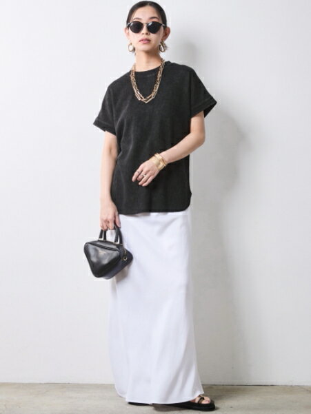 CHIC STYLEのヴィンテージ加工サーマルカットソー<大きいサイズ有>シックスタイルを使ったコーディネートを紹介します。｜Rakuten Fashion(楽天ファッション／旧楽天ブランドアベニュー)7056500
