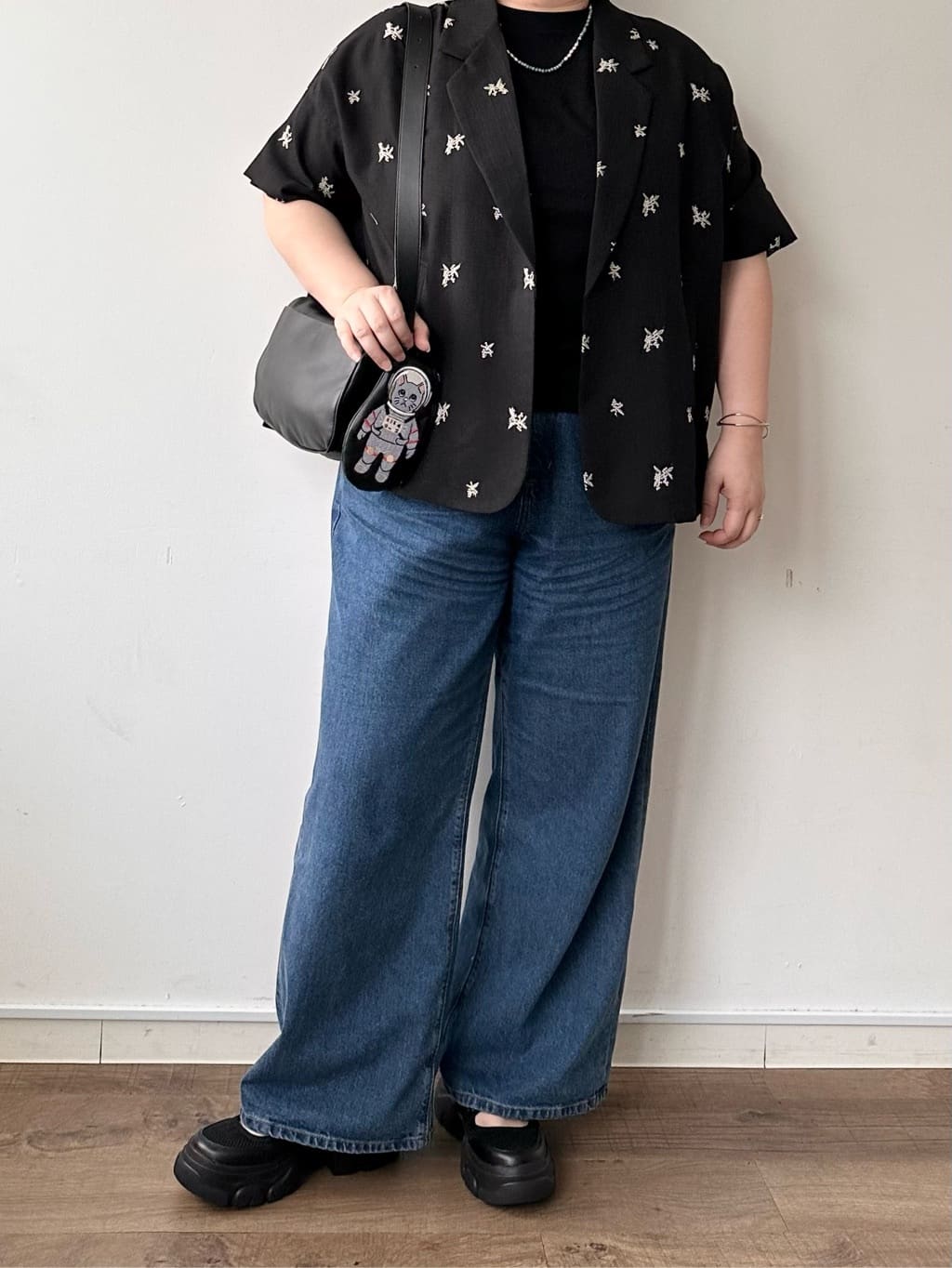 ear PAPILLONNERのsampo×earコラボスワローマチショルダーバッグS《本革》を使ったコーディネートを紹介します。｜Rakuten Fashion(楽天ファッション／旧楽天ブランドアベニュー)7057182