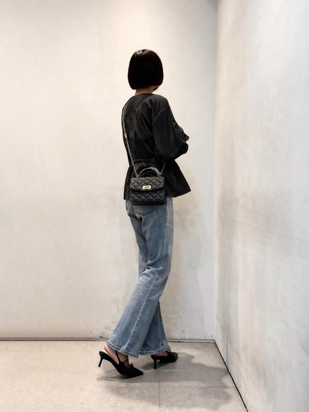 CHARLES & KEITH | Cressida クレシダ キルトプッシュロックトップ