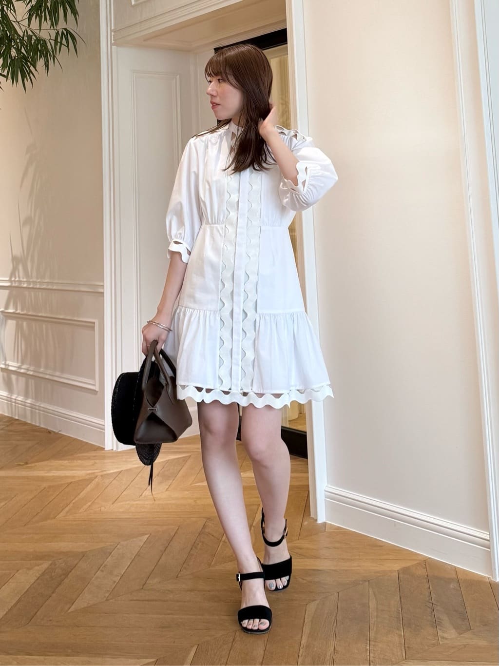allureville | フランジェンテチュニックワンピース | Rakuten Fashion