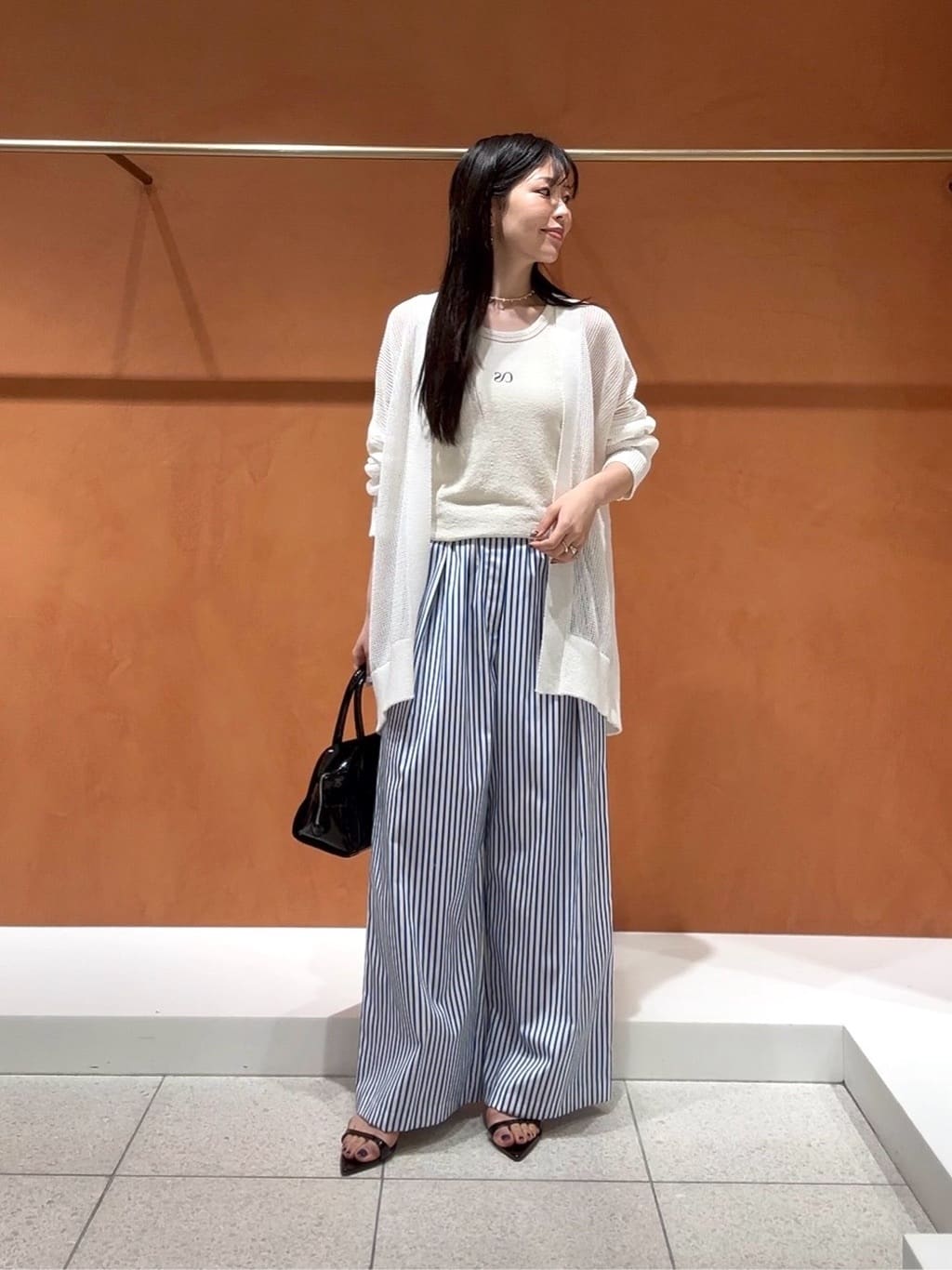 Whim Gazette | メッシュニットカーディガン | Rakuten Fashion(楽天