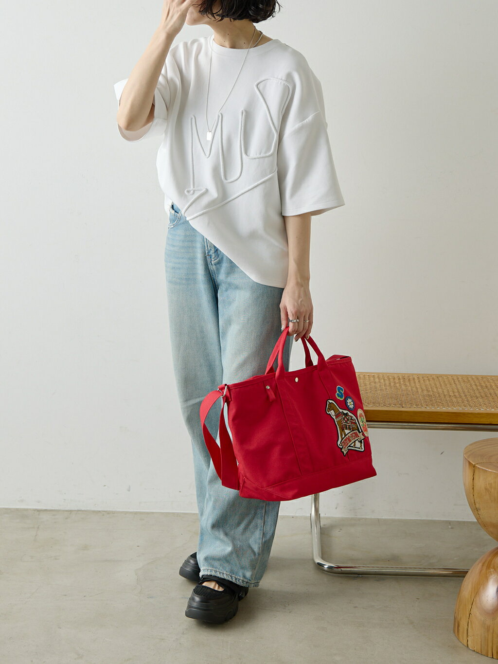 ear PAPILLONNERのSUM1コードトップス【SUM1 STYLE】を使ったコーディネートを紹介します。｜Rakuten Fashion(楽天ファッション／旧楽天ブランドアベニュー)7057989