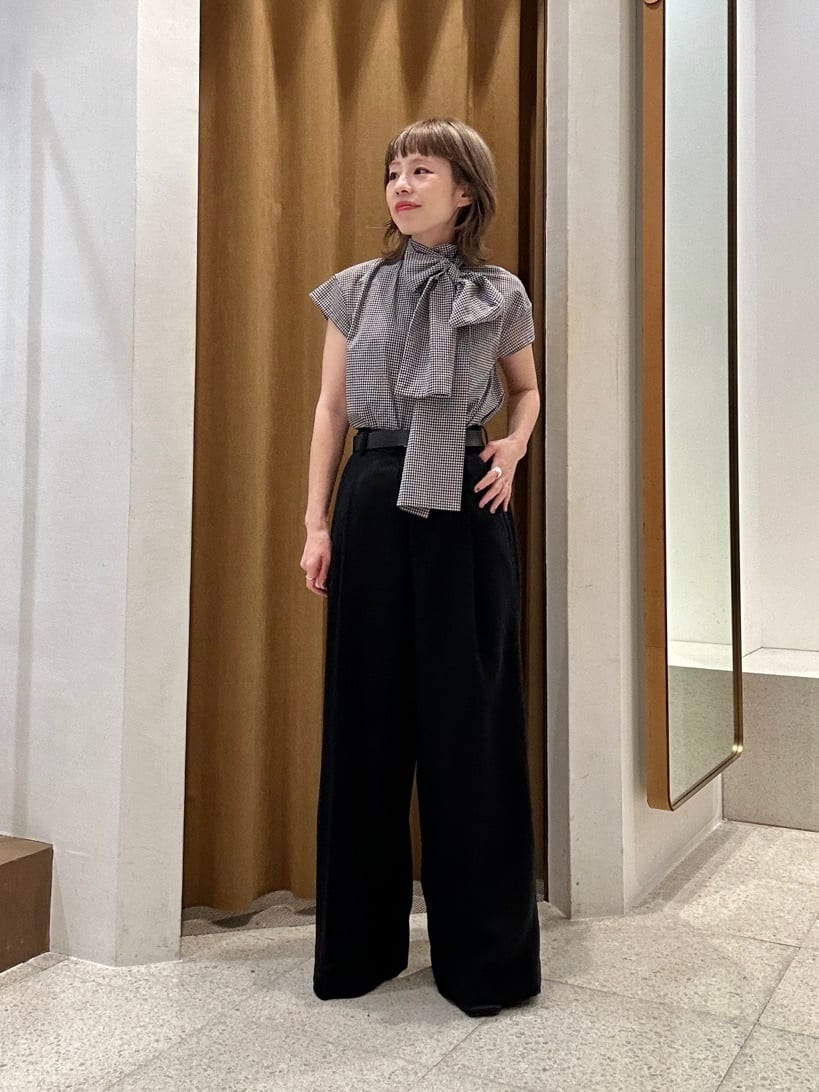 Whim Gazette | シアーボウタイブラウス | Rakuten Fashion(楽天