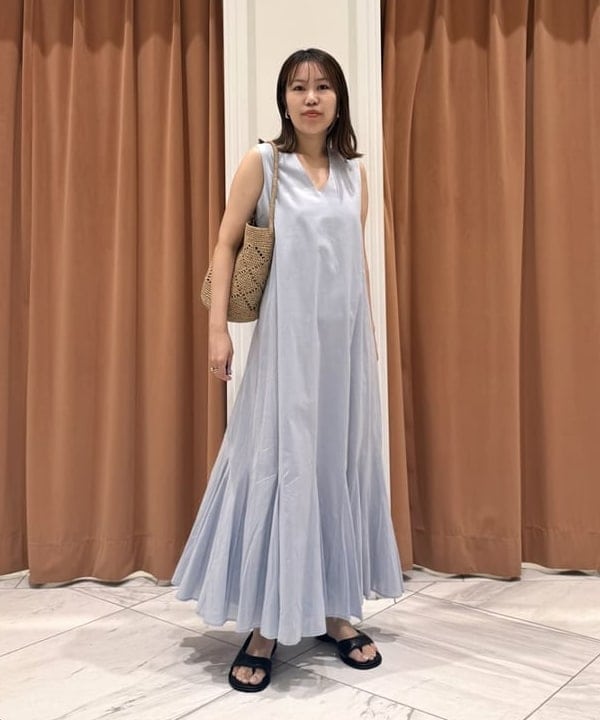 Demi-Luxe BEAMS | 【別注】MARIHA / 夏の月影 ワンピース ソリッド