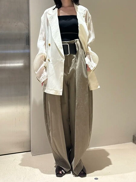 PRANK PROJECT | シルクブレンドシアージャケット / Silk Blend Sheer