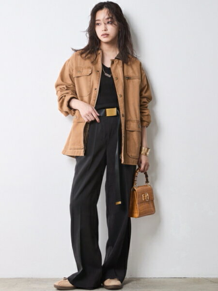 CHIC STYLEの7分袖Vネックニットプルオーバー<大きいサイズ有>シックスタイルを使ったコーディネートを紹介します。｜Rakuten Fashion(楽天ファッション／旧楽天ブランドアベニュー)7060573