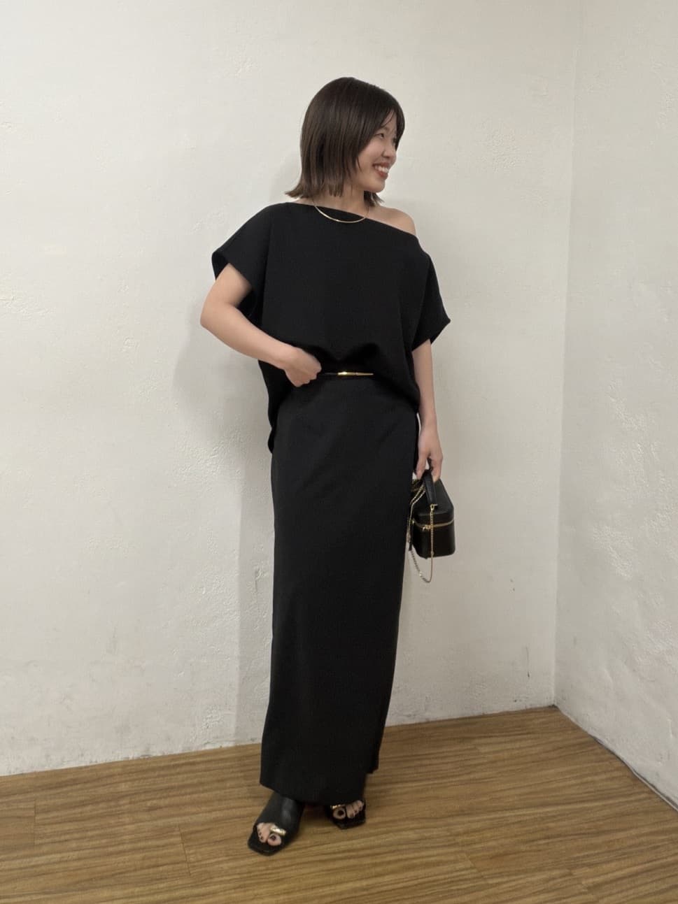 GALLARDAGALANTEの【3サイズ展開】ストレッチマキシタイトスカート2を使ったコーディネートを紹介します。｜Rakuten Fashion(楽天ファッション／旧楽天ブランドアベニュー)7061451