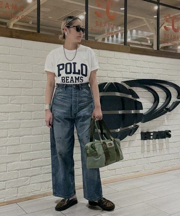 ワイドペインター ジーンズ lee dungarees ペインターパンツ コーデ lee dungarees ペインターパンツ Lee ペインターワイドパンツ DUNGAREES ワイドペインターパンツ デニム セットアップ対応