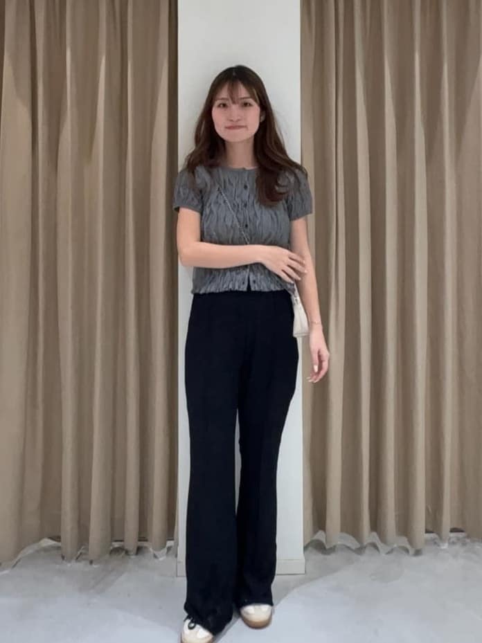 CAPRICIEUX LE'MAGE | シャーリング半袖カーディガン | Rakuten
