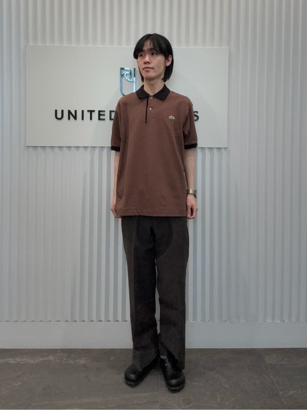 UNITED ARROWS | 【別注】<LACOSTE>ボーダー スキッパー ポロシャツ