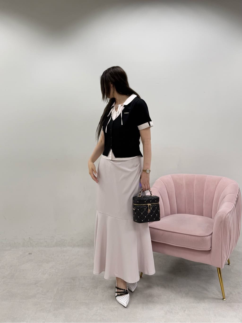 one after another NICE CLAUP | WEB限定/チャーム付きキルティング