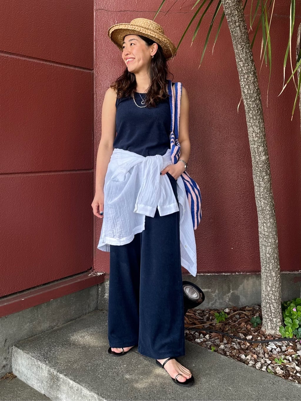 FREAK’S STOREの【Beach & Festival】パイルセットアップを使ったコーディネートを紹介します。｜Rakuten Fashion(楽天ファッション／旧楽天ブランドアベニュー)7062864