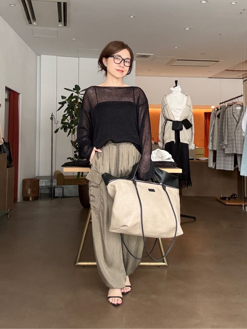 Whim Gazette | ボートメッシュニットプルオーバー | Rakuten Fashion