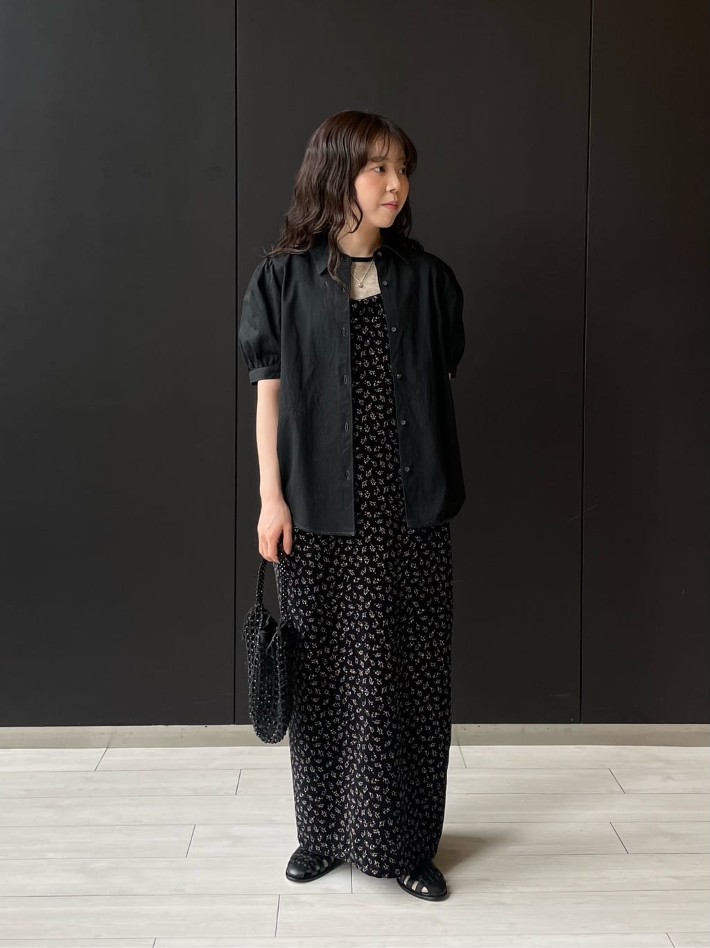 ＜Steven Alan＞フラワー ベロア ワンピース　今期 Steven Alan＞フラワー ベロア ワンピース