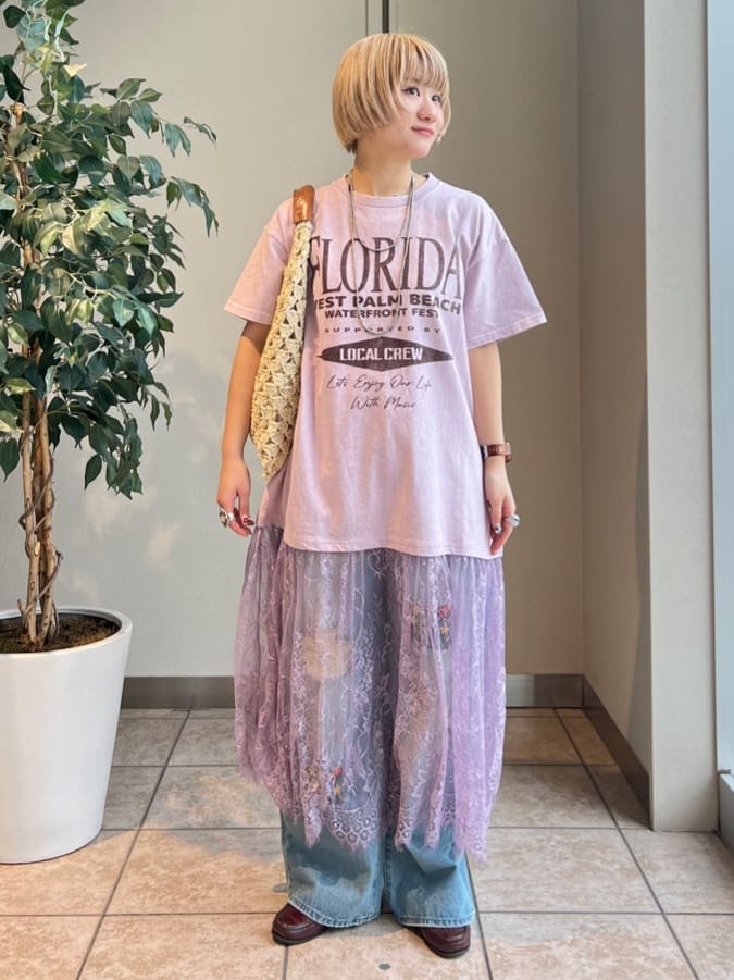 FREAK’S STOREのディスク型 メタル ビーズ ロング ネックレス 140cm 25AWを使ったコーディネートを紹介します。｜Rakuten Fashion(楽天ファッション／旧楽天ブランドアベニュー)7065783