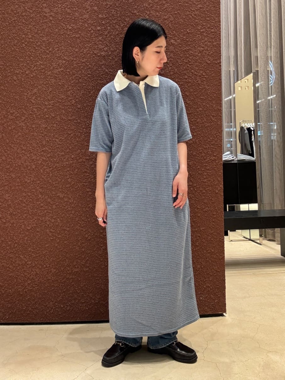 BEAUTY&YOUTH UNITED ARROWS | <6(ROKU)>パイルボーダー ワンピース