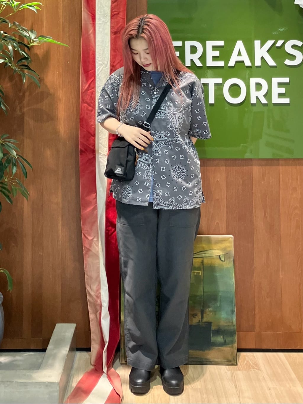 匿名配送　全王様　お願いします買ってください。　プライドはありません FREAK'S STORE | GUNG HO × FREAK'S STORE / ガンホー 別注 ワイド