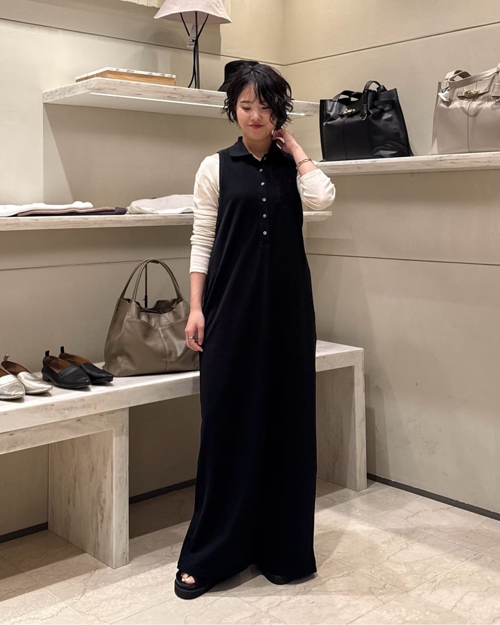 GALLARDAGALANTEの【PEAS】ガーゼテレコプルオーバーを使ったコーディネートを紹介します。｜Rakuten Fashion(楽天ファッション／旧楽天ブランドアベニュー)7067634
