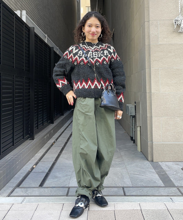 BEAMS WOMEN | US ARMY オーバー パンツ＜定番人気/着回し/ユニ