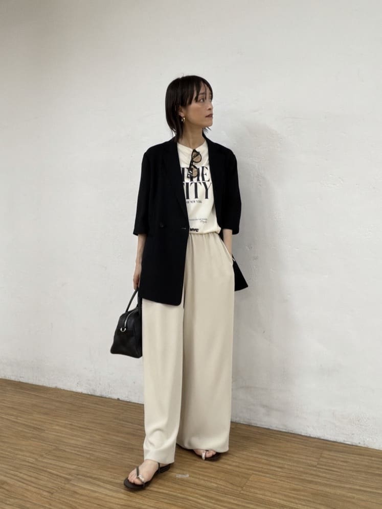 GALLARDAGALANTEの【2.718】ビジュートングサンダルを使ったコーディネートを紹介します。｜Rakuten Fashion(楽天ファッション／旧楽天ブランドアベニュー)7067728