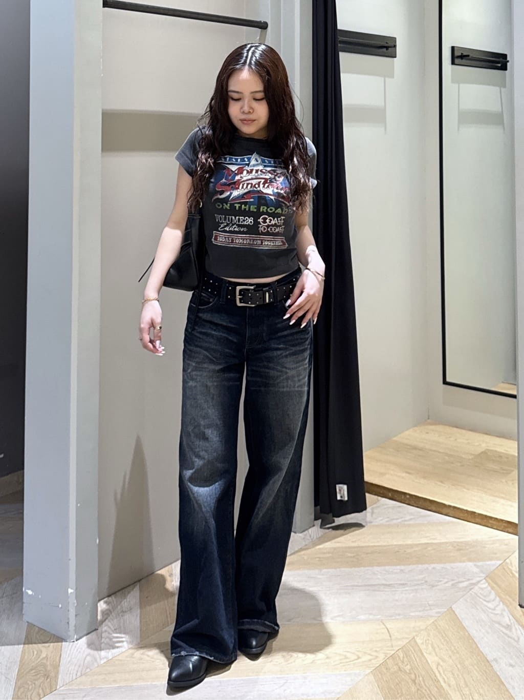 moussy | DIRT EFFECTED WIDE STRAIGHT デニムパンツ | Rakuten