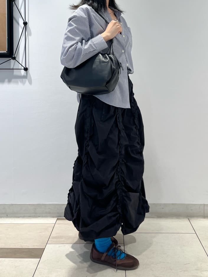 ear PAPILLONNERのコロンボストンバッグを使ったコーディネートを紹介します。｜Rakuten Fashion(楽天ファッション／旧楽天ブランドアベニュー)7068057