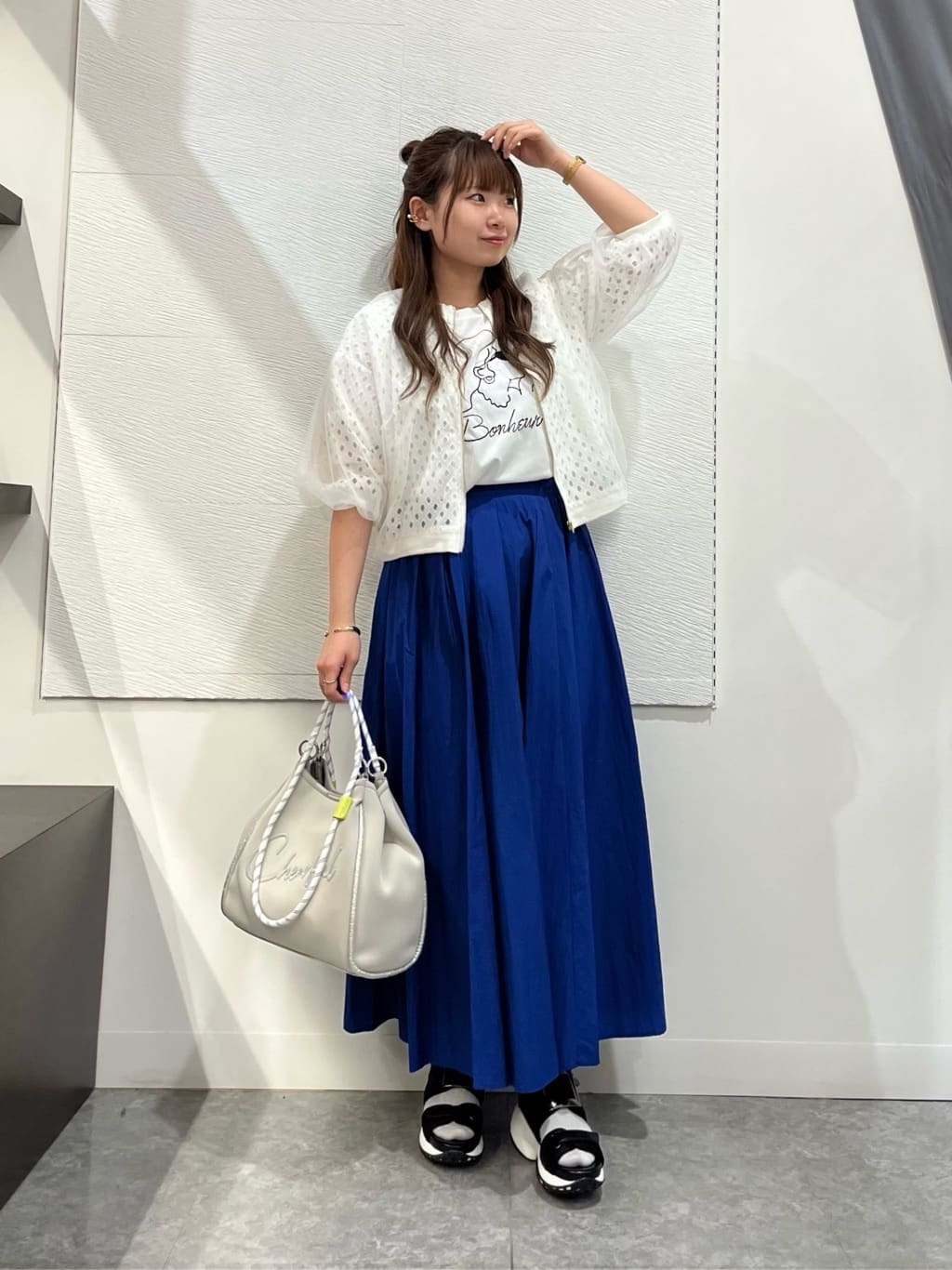Vin | チュールレイヤードダイヤレースブルゾン | Rakuten Fashion