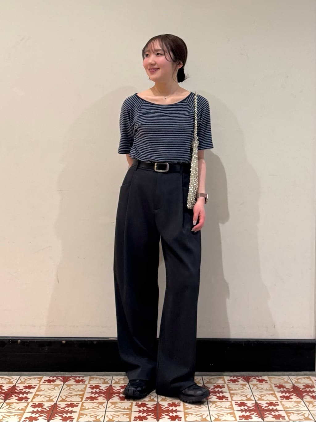 ゴールド ビーズ 、グラスビーズバック BEAUTY&YOUTH UNITED ARROWS | <The Bagmati>グラスビーズ バッグ