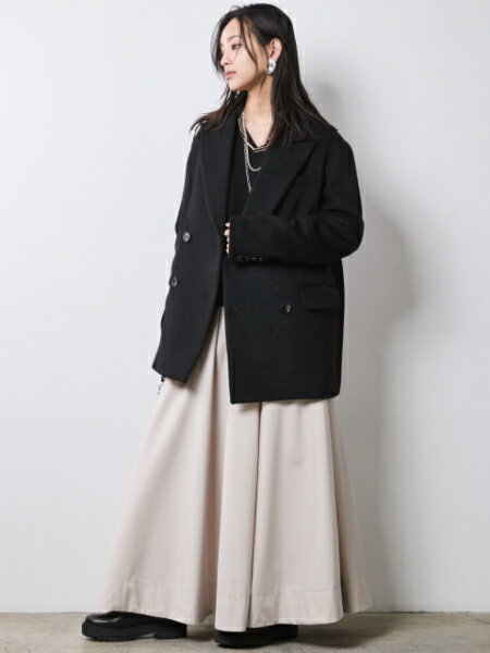 CHIC STYLEのVネックニットプルオーバー<大きいサイズ有>シックスタイルを使ったコーディネートを紹介します。｜Rakuten Fashion(楽天ファッション／旧楽天ブランドアベニュー)7068729
