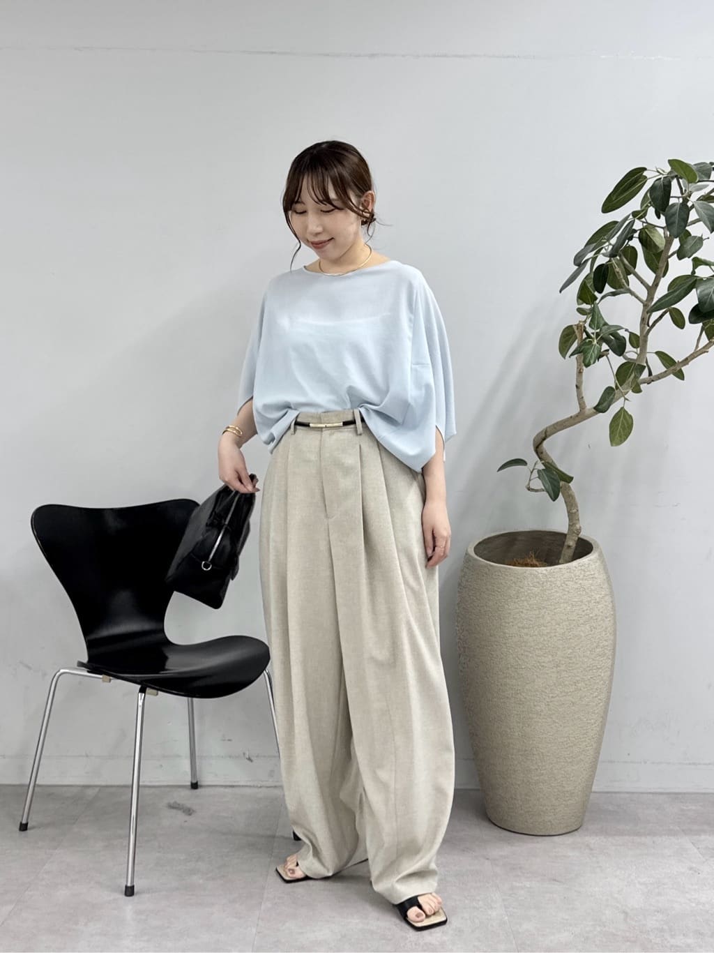 GALLARDAGALANTEのドルマンジャージープルオーバーを使ったコーディネートを紹介します。｜Rakuten Fashion(楽天ファッション／旧楽天ブランドアベニュー)7068754