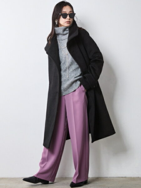 CHIC STYLEのハイネックニット<大きいサイズ有>シックスタイルを使ったコーディネートを紹介します。｜Rakuten Fashion(楽天ファッション／旧楽天ブランドアベニュー)7068915