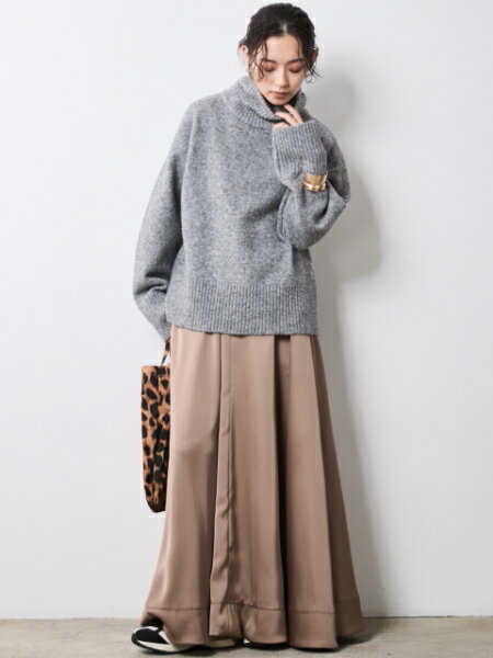 CHIC STYLEのハイネックニット<大きいサイズ有>シックスタイルを使ったコーディネートを紹介します。｜Rakuten Fashion(楽天ファッション／旧楽天ブランドアベニュー)7068916