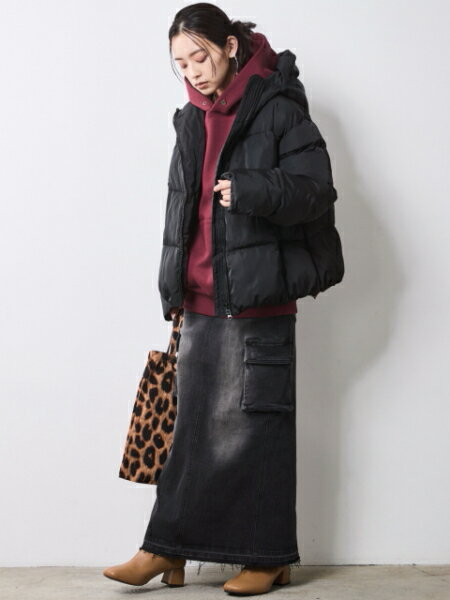 CHIC STYLEの裏起毛フーディスウェット<大きいサイズ有>シックスタイルを使ったコーディネートを紹介します。｜Rakuten Fashion(楽天ファッション／旧楽天ブランドアベニュー)7068982