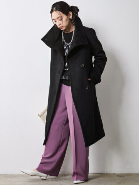 CHIC STYLEのジャガードパフスリーブニット<大きいサイズ有>シックスタイルを使ったコーディネートを紹介します。｜Rakuten Fashion(楽天ファッション／旧楽天ブランドアベニュー)7068988