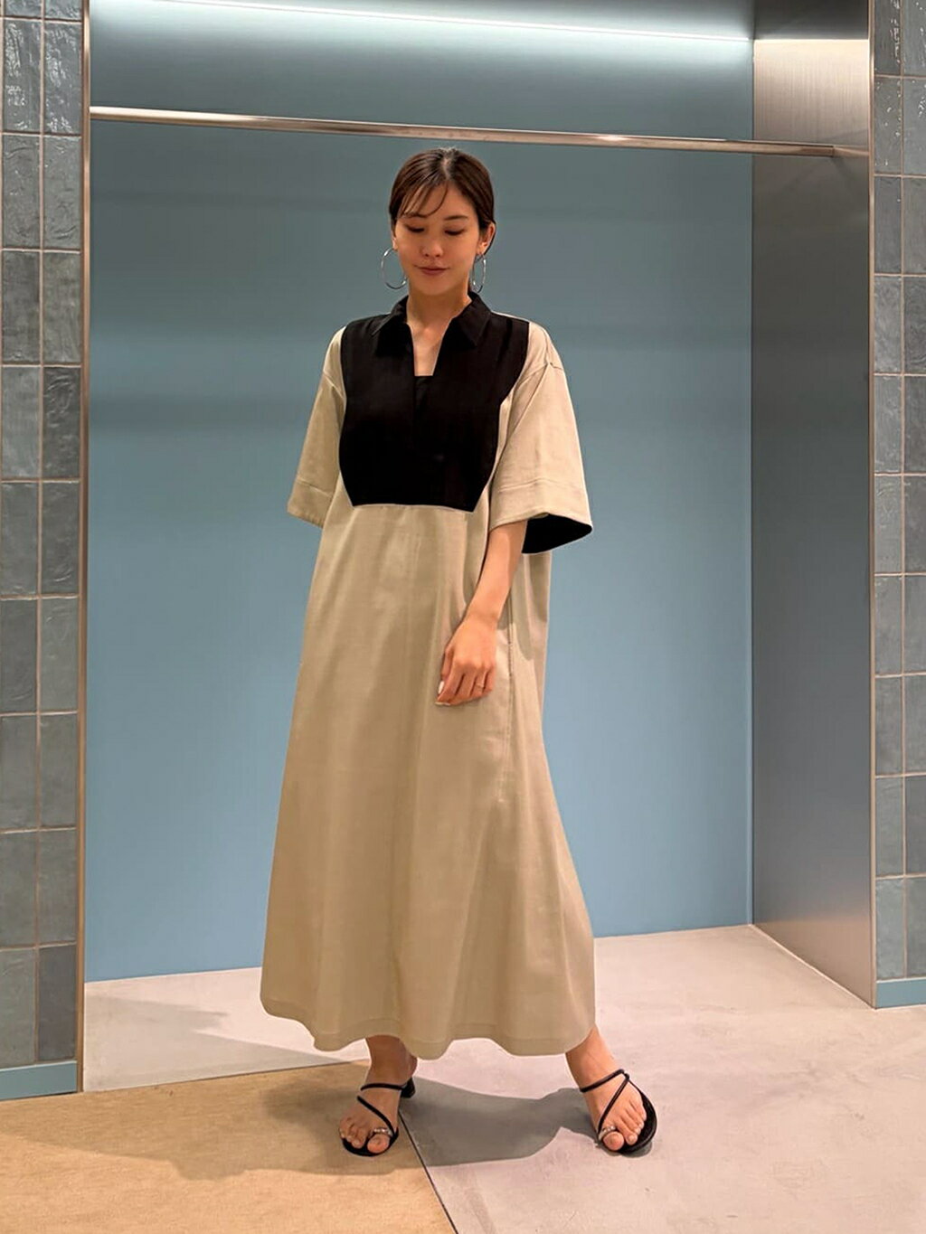 ADORE | ◇ハイブリッドデニムワンピース | Rakuten Fashion(楽天