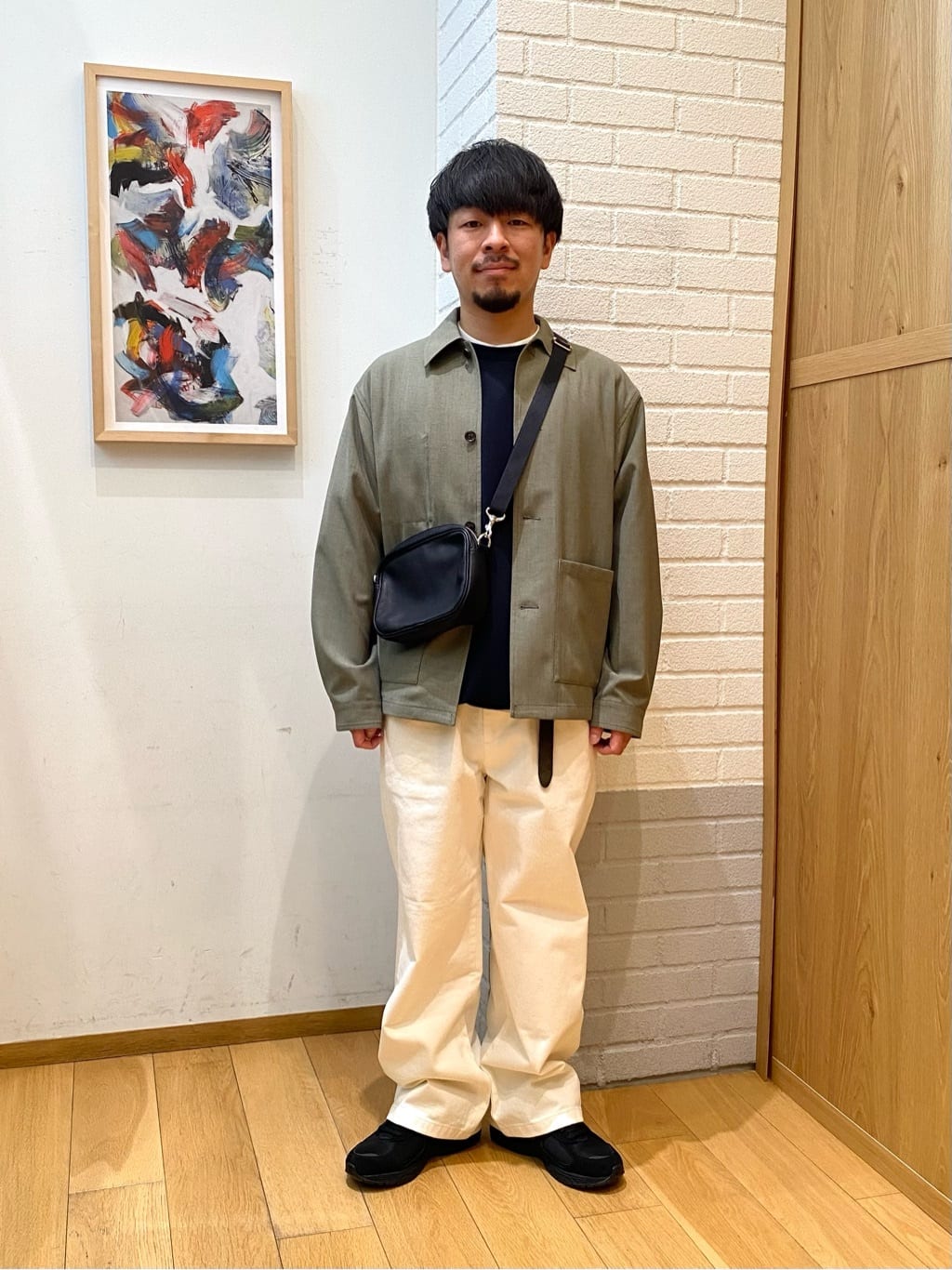 【別注・完売品】MR.OLIVE E.O.I／GLR スクエア ショルダーバッグ MR.OLIVE（ミスターオリーブ） ショルダーバッグ 「別注」「MR.OLIVE