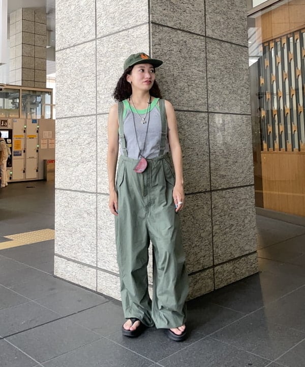 BEAMS WOMEN | US ARMY オーバー パンツ＜定番人気/着回し/ユニ