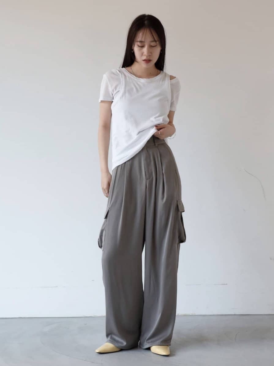 COLONY 2139 | マットサテンカーゴパンツ | Rakuten Fashion(楽天
